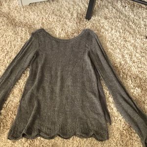 Grey Lauren Conrad sweater